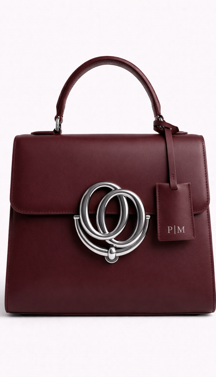 The P|M Sovereign Top Handle - Bordeaux Edition