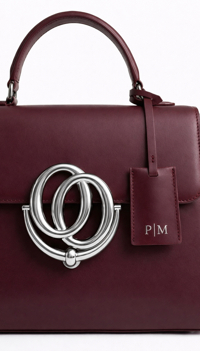 The P|M Sovereign Top Handle - Bordeaux Edition