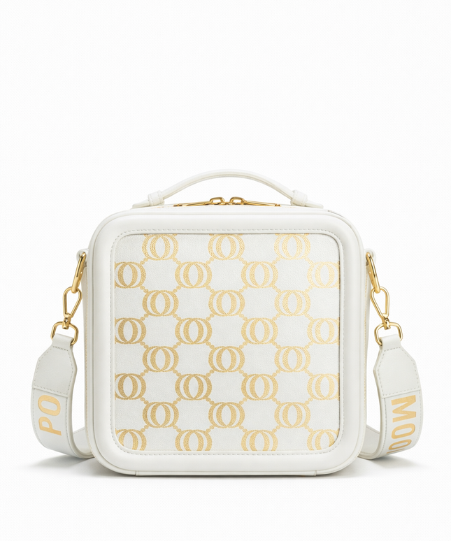 The P|M Vault Vanity Case - Blanc & Gold Edition
