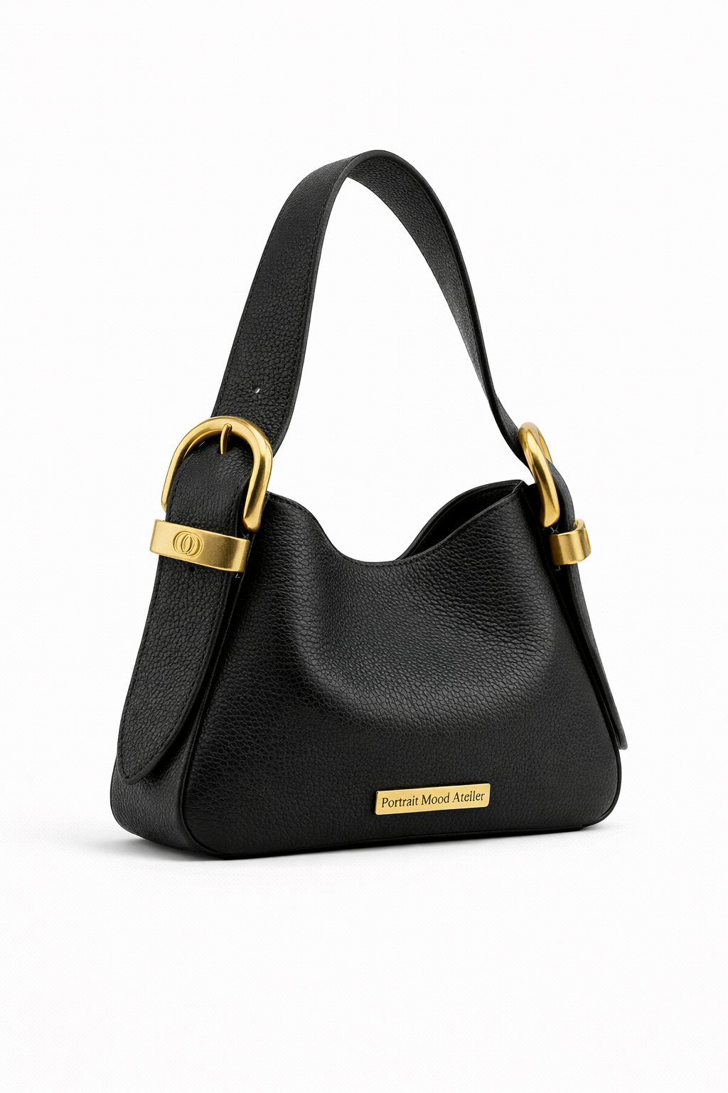 P|M Caprice Shoulder Bag — Noir