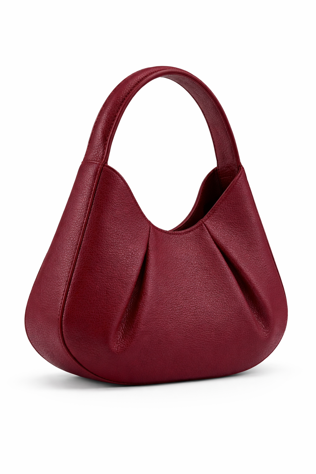 L’ÉGÉRIE HOBO BAG — BURGUNDY EDITION