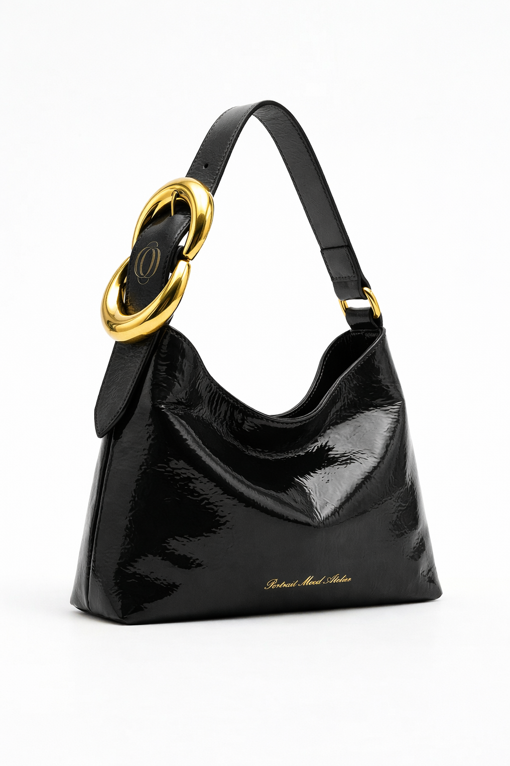 P|M Lumière Shoulder Bag — Noir Absolu