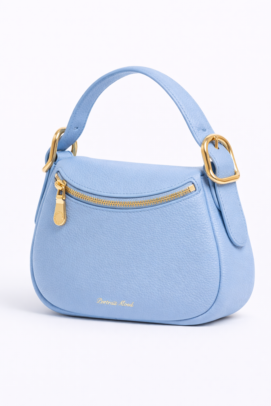 The P M Contour Saddle Bag Sky Blue Edition