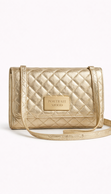 The P|M Gilded 2.55 Heirloom Bag - Champagne Gold Edition