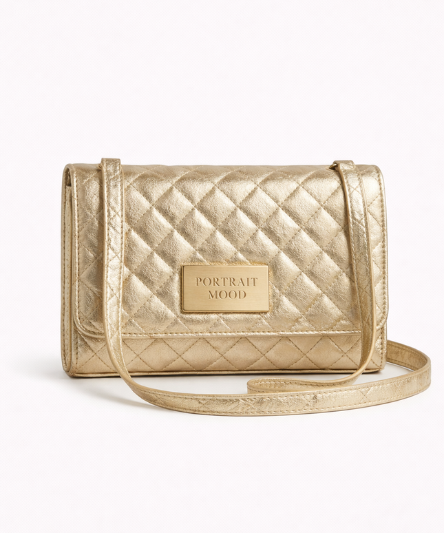 The P|M Gilded 2.55 Heirloom Bag - Champagne Gold Edition