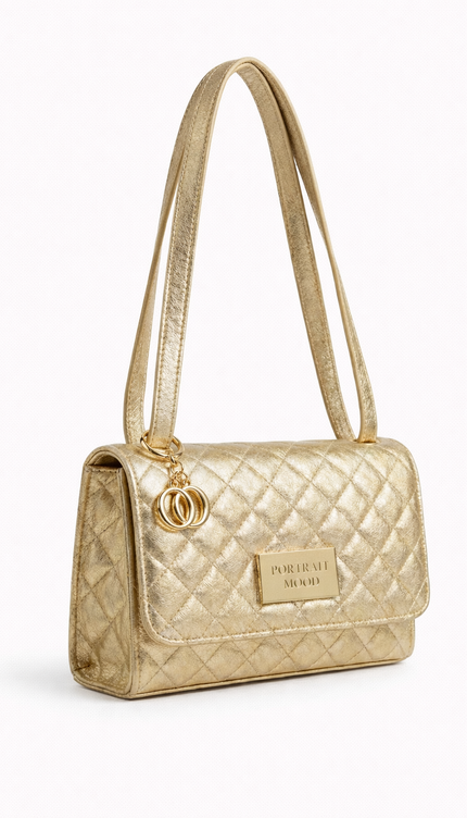 The P|M Gilded 2.55 Heirloom Bag - Champagne Gold Edition