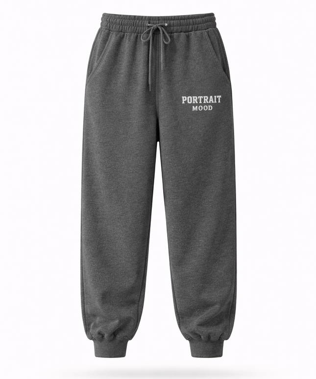 The P|M Studio Logo Jogger - Charcoal Heather Edition