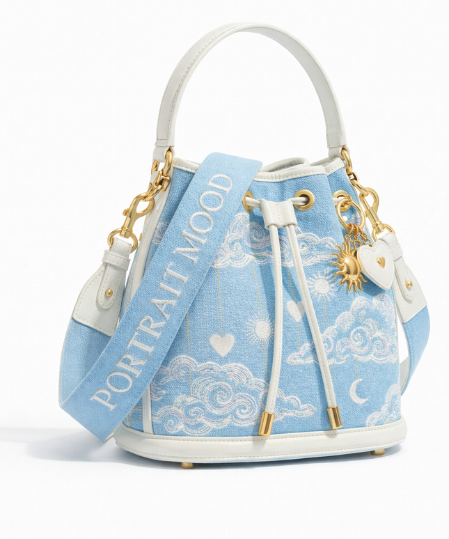 The P|M Stargazer Bucket - Céleste Toile Edition