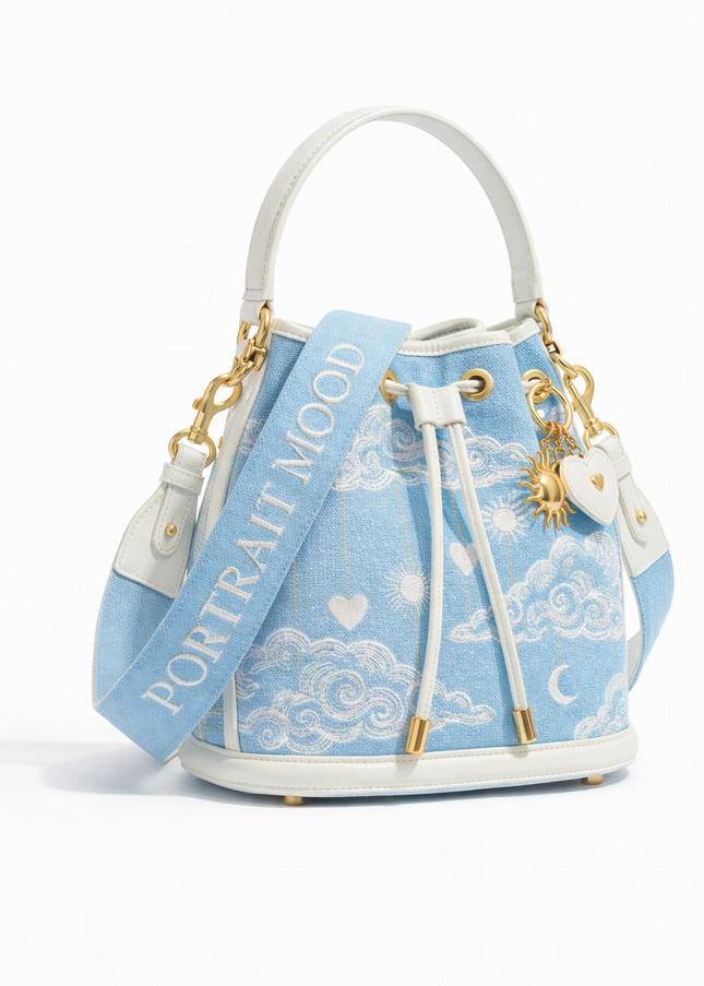 The P|M Stargazer Bucket - Céleste Toile Edition