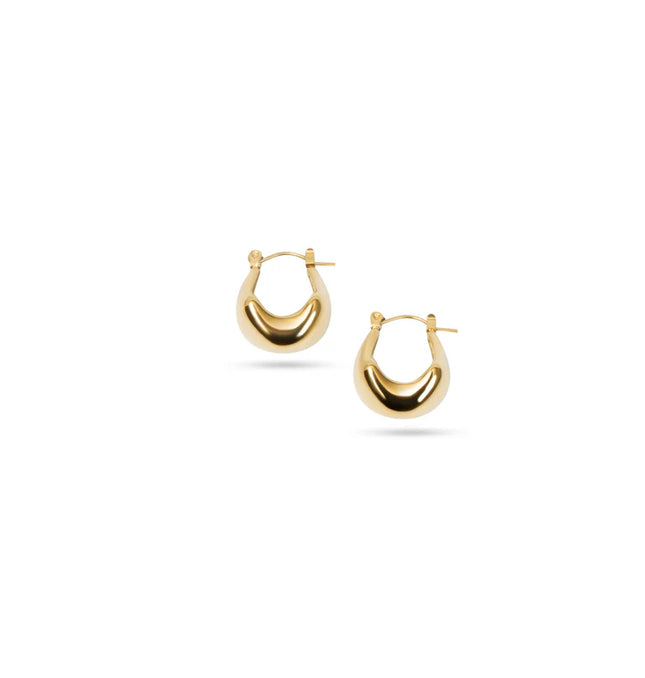 Luxe Hoop Earrings (Gold)