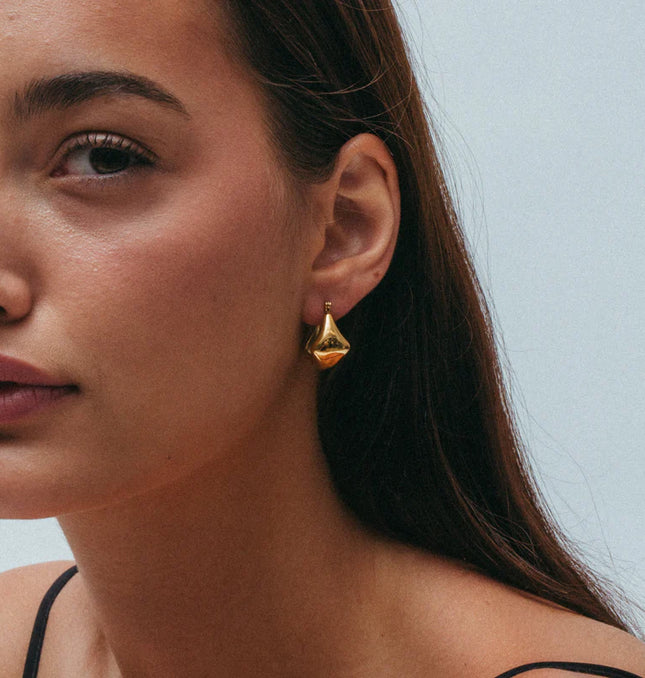 Luxe Hoop Earrings (Gold)