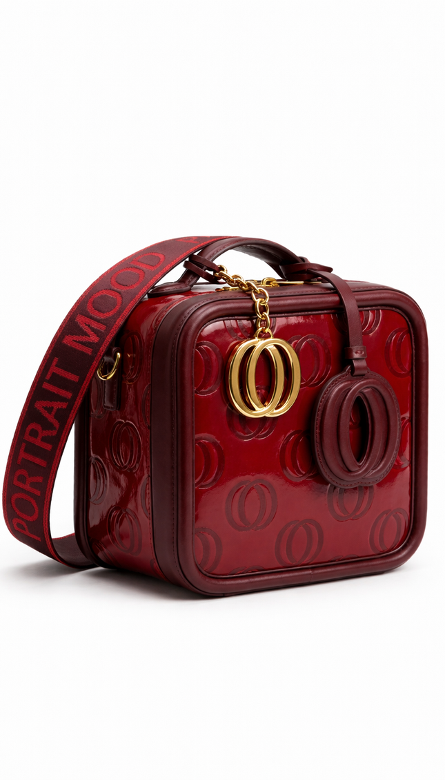 The P|M Vault Vanity Case - Ruby Patent Edition
