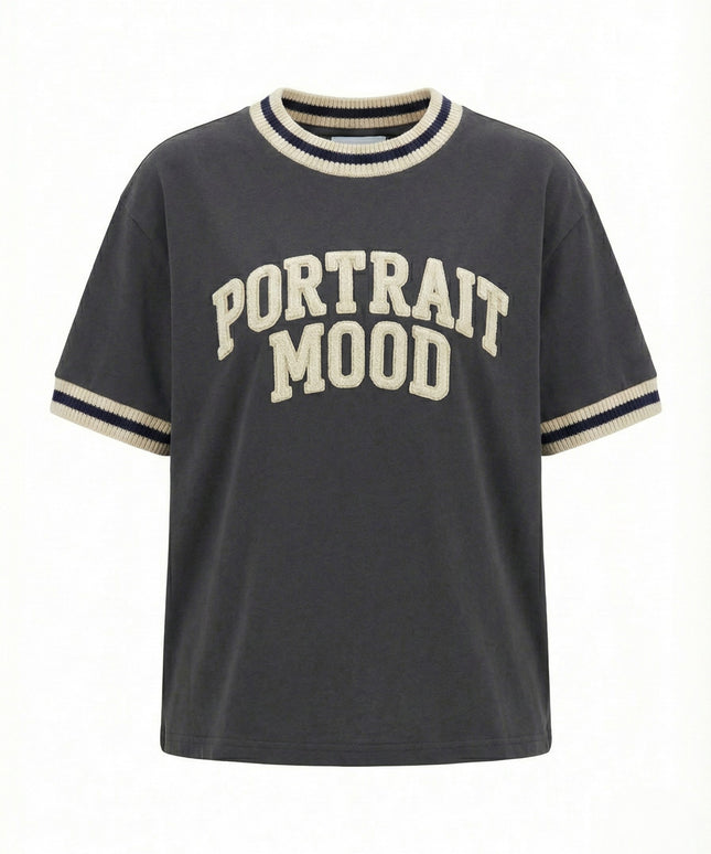 The Portrait Mood Varsity Tee
