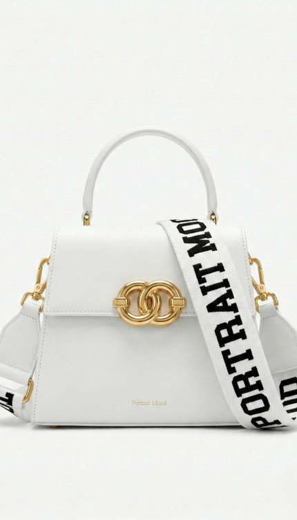 The P|M Ascendant Top Handle - Alabaster & Gold Edition