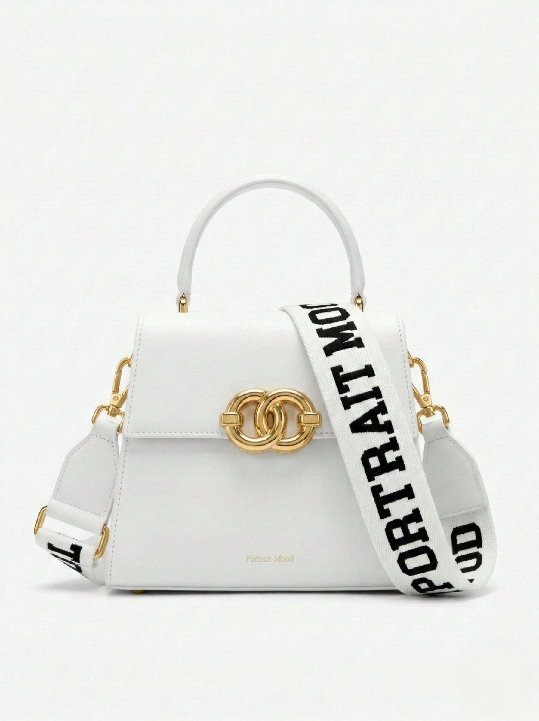 The P|M Ascendant Top Handle - Alabaster & Gold Edition