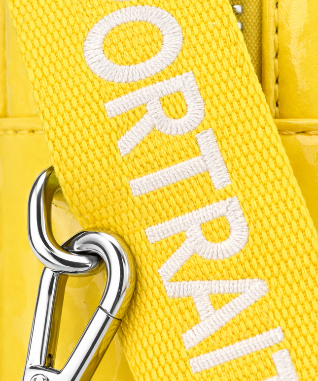 The P|M Aura Structured Camera Bag - Canary Patent Today's Mood Edition