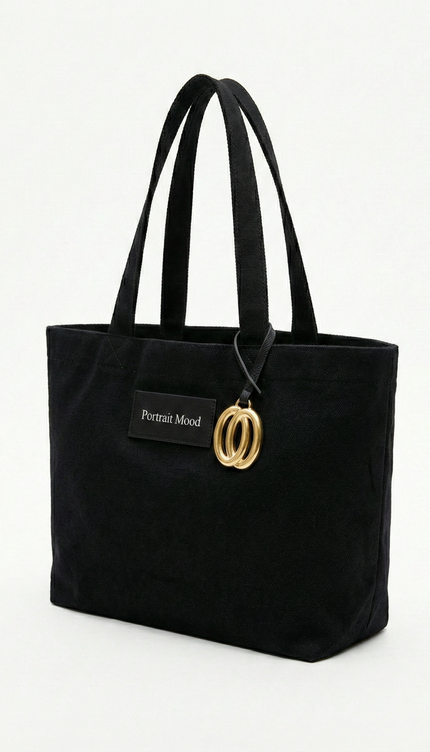 The P|M Archive Logo Shopper - Noir Edition