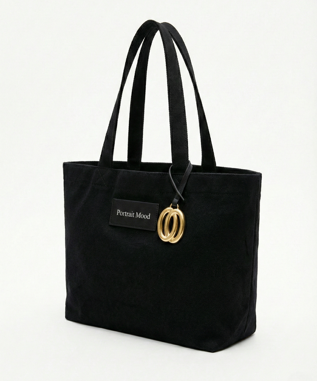The P|M Archive Logo Shopper - Noir Edition