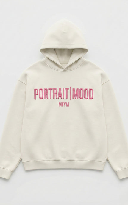 The Ivory Pink Alignment Hoodie