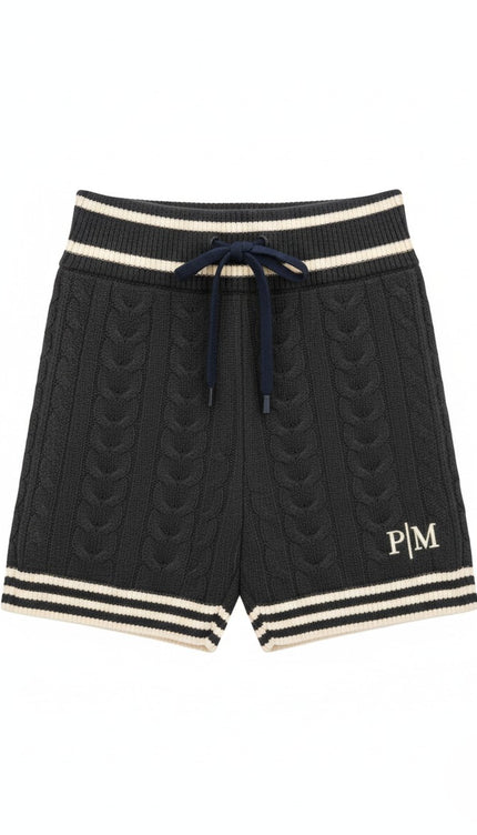 The PM Heritage Cable Knit Short
