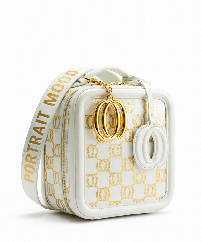 The P|M Vault Vanity Case - Blanc & Gold Edition
