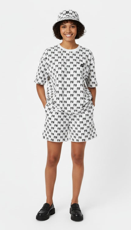 The PM Optic Monogram Tee