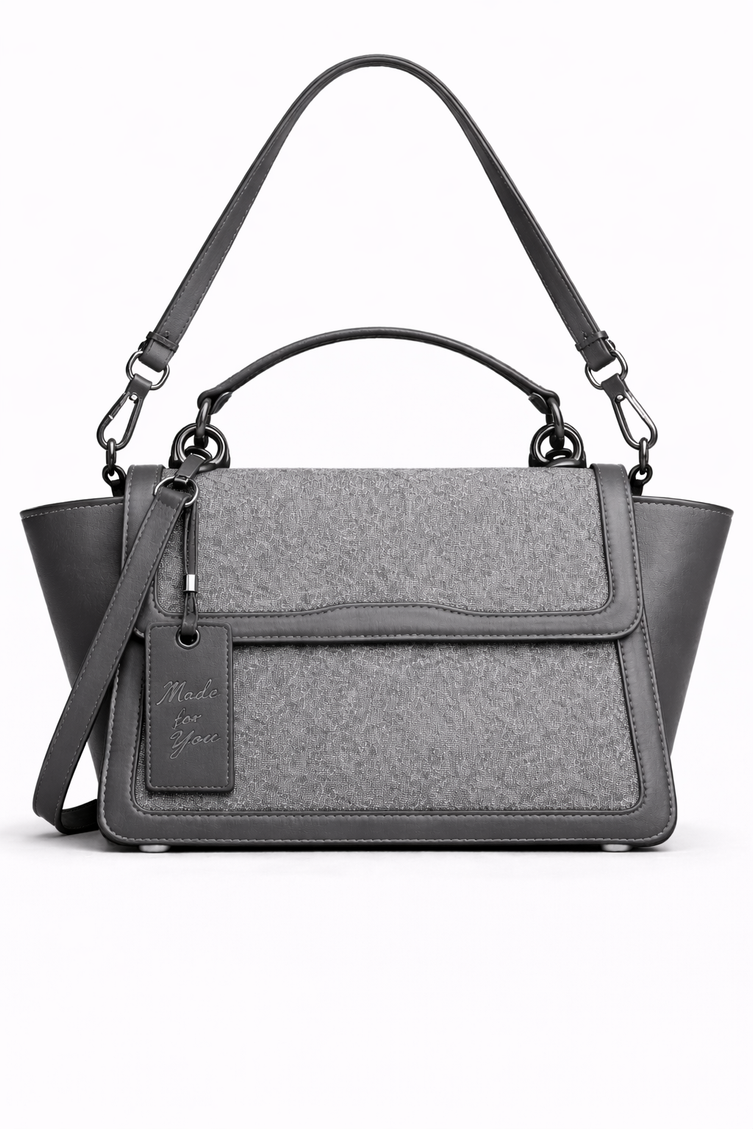 P|M BALANCE Grand Top Handle - Graphite Grey Minimalist Edition (Two Detachable Straps)