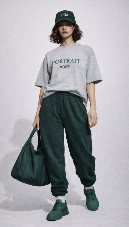 The P|M Alumni Oversized Tee - Heather Grey Edition