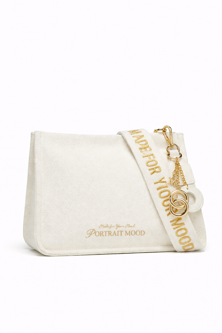 The P|M Serenity Script Messenger - White & Gold Edition