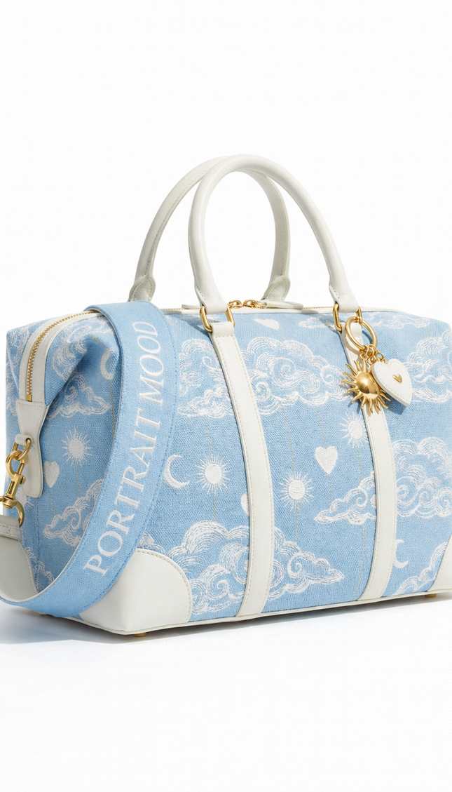 The P|M Odyssey City Duffle - Céleste Toile Edition