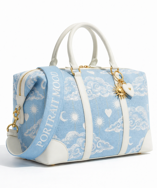 The P|M Odyssey City Duffle - Céleste Toile Edition