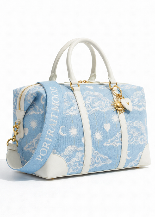 The P|M Odyssey City Duffle - Céleste Toile Edition