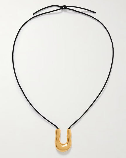 CELESTIAL EMBRACE PENDANT - NECKLACE In Solid Non-Tarnish Stainless Steel With 18K Gold-Plate