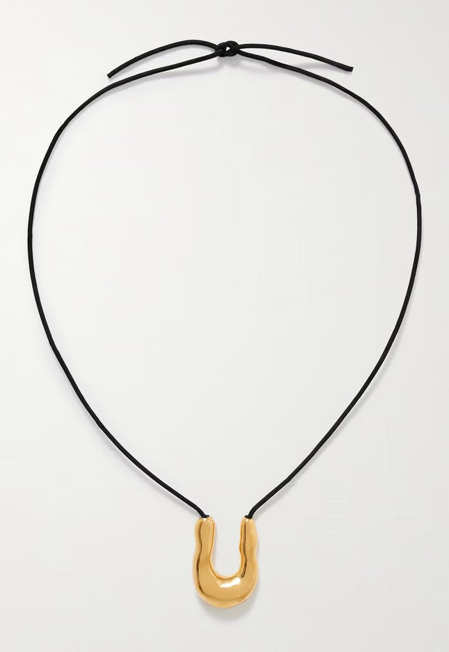 CELESTIAL EMBRACE PENDANT - NECKLACE In Solid Non-Tarnish Stainless Steel With 18K Gold-Plate