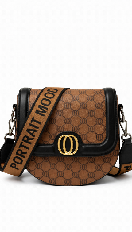 The P|M Nomad Saddle Bag - Cognac & Noir Edition