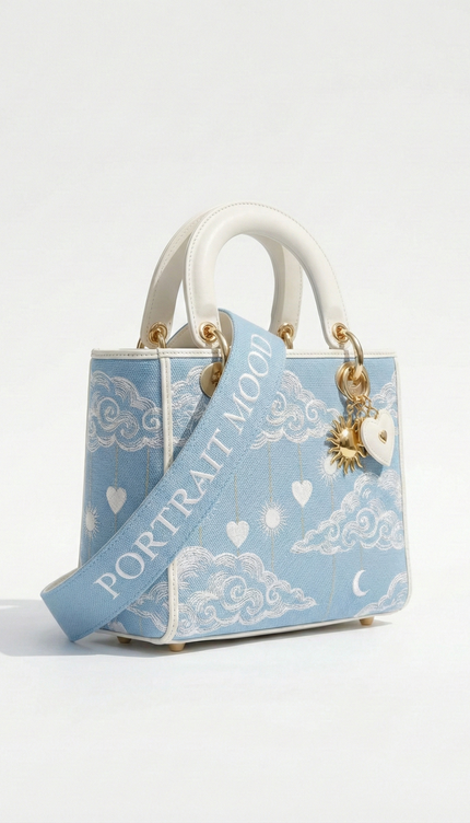 The P|M Meridian Tote - Céleste Cosmic Toile Edition