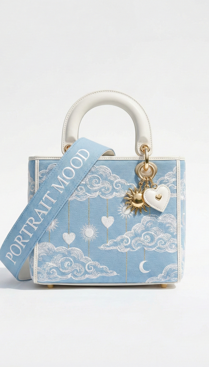 The P|M Meridian Tote - Céleste Cosmic Toile Edition